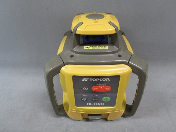 画像2: 【校正済み中古機】【即納可】　TOPCON　トプコン　レーザーレベル　RL-H4C　※汎用デジタル受光器・ホルダーセット（ノーブランド）【大特価キャンペーン】 (2)