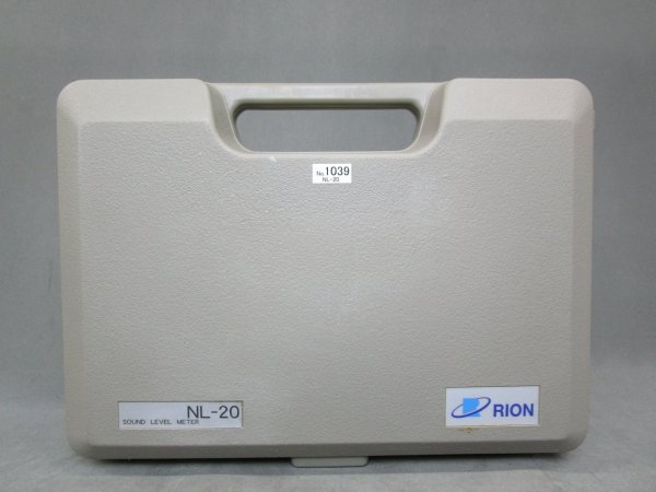 画像2: 【整備済み中古機】【即納可】　RION　リオン　騒音計　NL-20　動作確認済　校正なし (2)