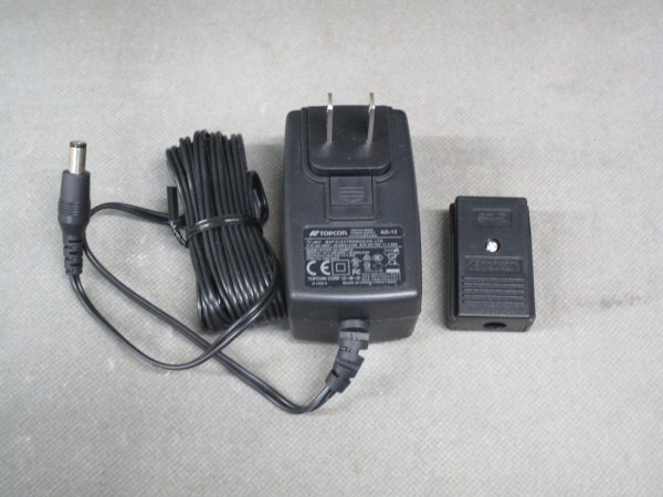 画像1: 【新品】【即納可】　TOPCON　トプコン　AC/DCコンバーター　AD-13　BA-2セット　純正品 (1)