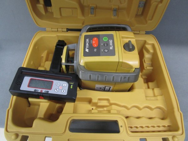 画像8: 【校正済み中古機】【即納可】　TOPCON　トプコン　レーザーレベル　RL-H4C　※汎用デジタル受光器・ホルダーセット（ノーブランド）【大特価キャンペーン】 (8)