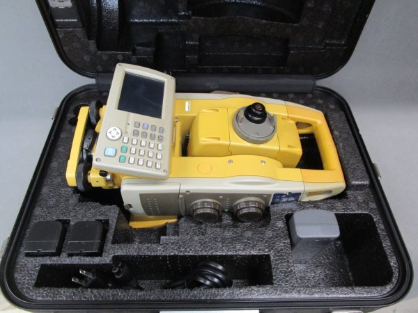 画像6: 【校正済み中古機】【即納可】　TOPCON　トプコン　トータルステーション　GPT-9005AC　着脱式　モータードライブ自動視準　測量基本プログラム付き (6)