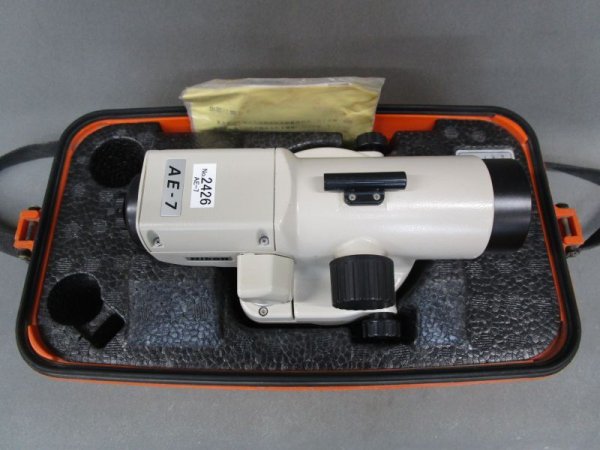 画像5: 【校正済み中古機】【即納可】　Nikon　ニコン　AE-7　オートレベル　本体美品 (5)