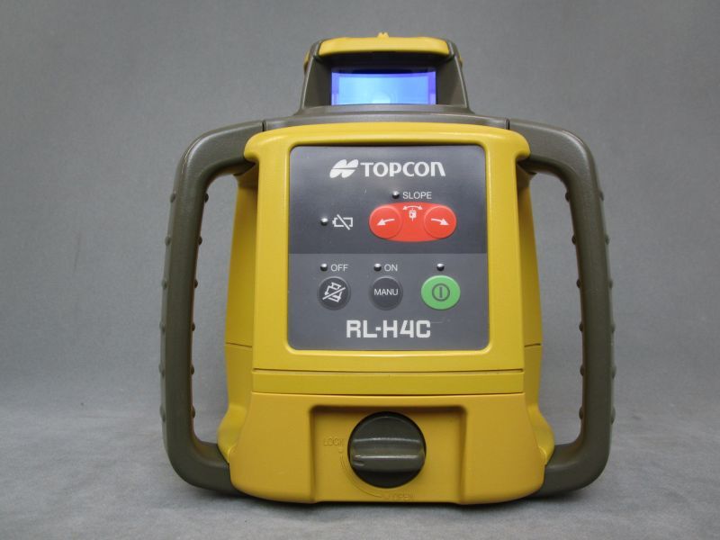 整備済み中古機】【即納可】 TOPCON トプコン レーザーレベル RL-H4C 美品 - エムズテック