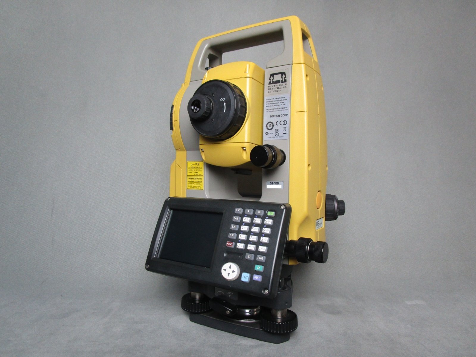 整備済み中古機】【即納可】 TOPCON トプコン トータルステーション OS-105 着脱式 測量基本CE - エムズテック