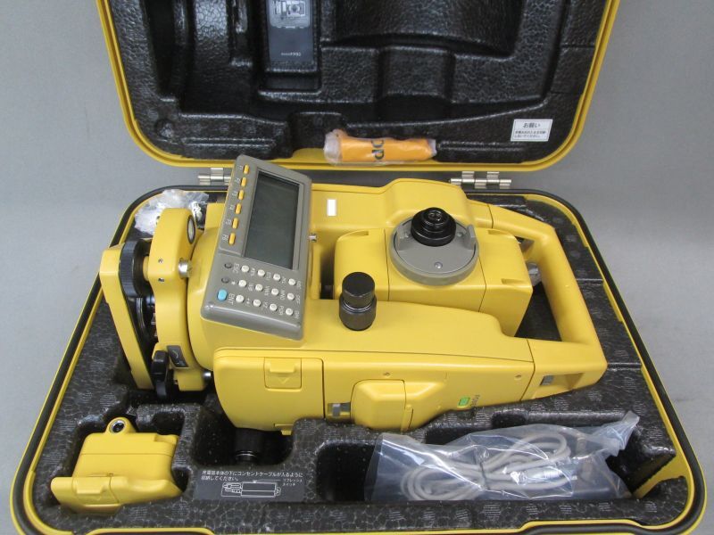 整備済み中古機】【即納可】 TOPCON トプコン トータルステーション GPT-6005C 着脱式 ノンプリズム 美品 - エムズテック