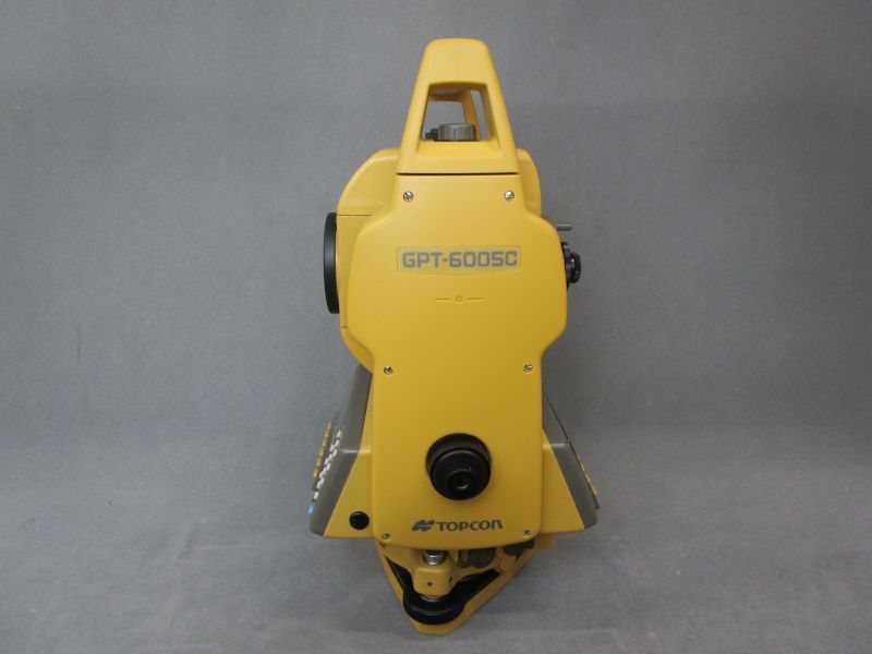 整備済み中古機】【即納可】 TOPCON トプコン トータルステーション GPT-6005C 着脱式 ノンプリズム 美品 - エムズテック