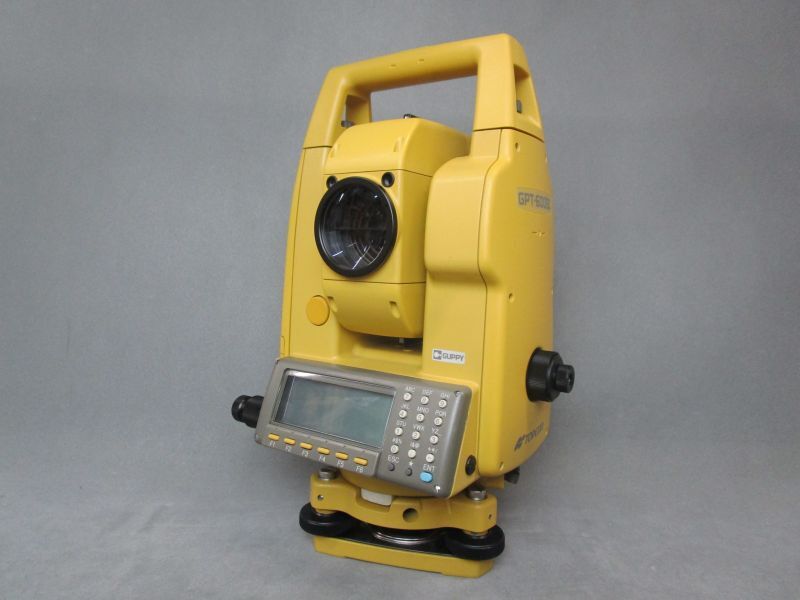 整備済み中古機】【即納可】 TOPCON トプコン トータルステーション GPT-6005C 着脱式 ノンプリズム 美品 - エムズテック